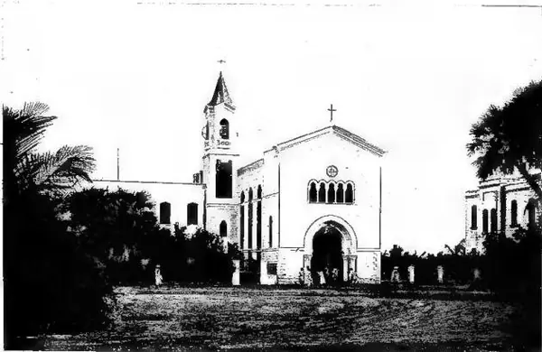 a) CATHOLIC CHURCH OF MASSAWA. b) CATHOLIC CHURCH OF THE MISSION OF KEREN.