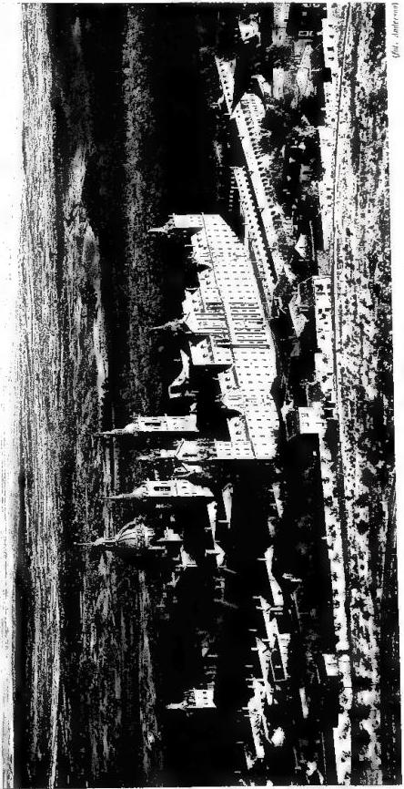 VIEW OF THE ESCORIAL (16th and 17th cent.).