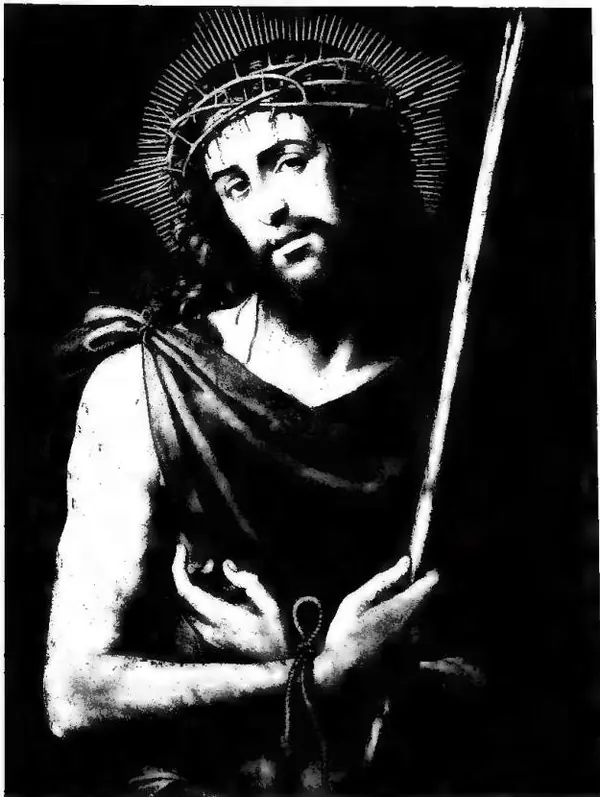 ECCE HOMO. Painting by B. Juanes (16th cent.) Madrid, Galleria del Prado.