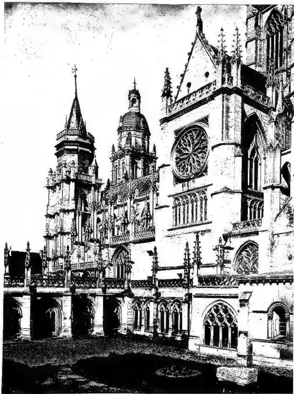 CATHEDRAL AND CLOISTER OF THE BISHOP'S PALACE (14th cent.).