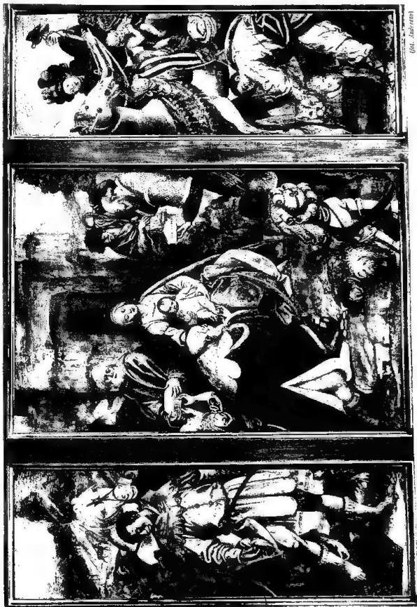 TRIPTYCH WITH THE ADORATION OF THE MAGI - Milan, Pinacoteca di Brera.