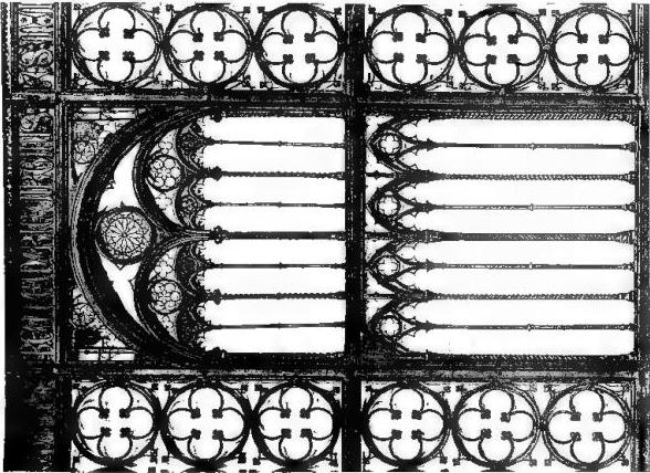 Left: TABERNACLE DOOR, from the cathedral of Aosta (15th cent.) - Turin, Museo Civico.