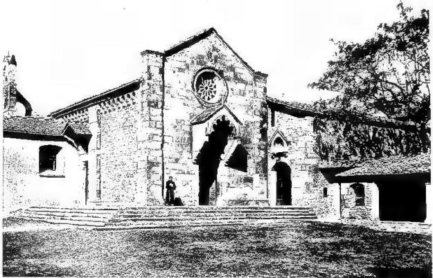 Above: FACADE OF THE CHURCH OF S. FRANCESCO (early 15th cent.).