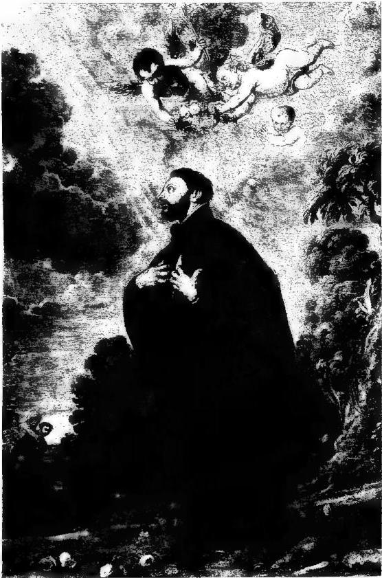 THE SAINT painted by Van Dyck (ca. 1630) - Vatican, Pinacoteca.