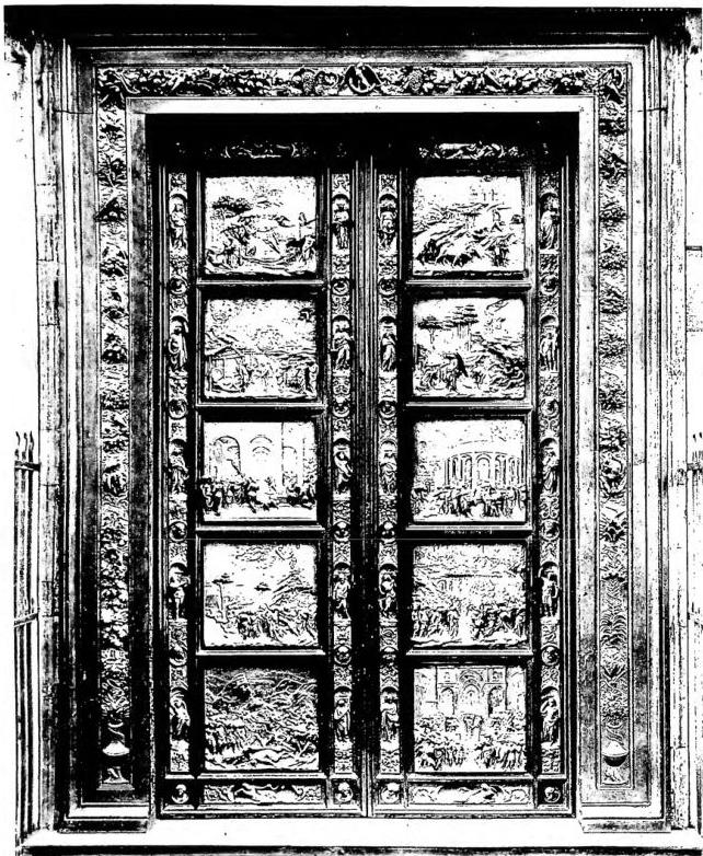 GOLDEN DOOR, CALLED OF PARADISE, with scenes from the Old Testament (a. 1425-52) - Florence, Baptistery.