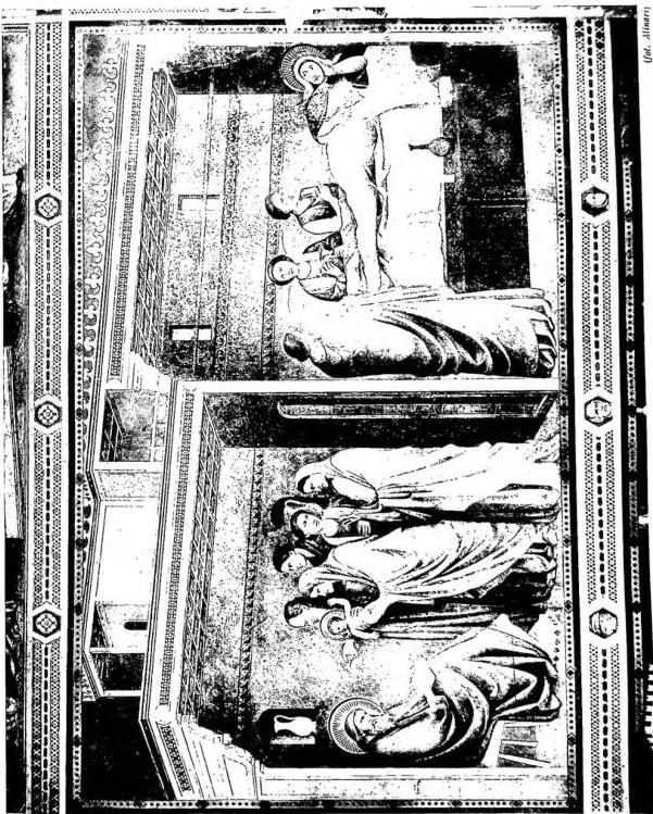 BIRTH OF ST. JOHN; ZACHARIAS WRITES HIS NAME - Florence, church of St. Croce.