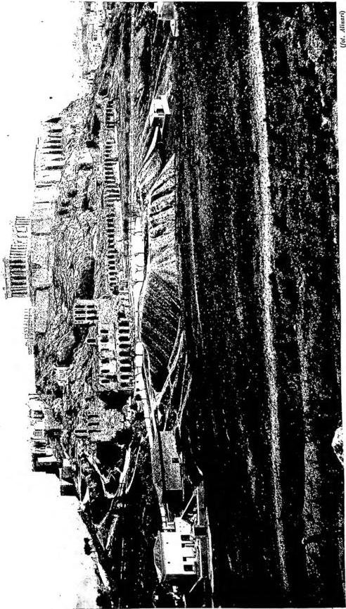 VIEW OF THE ACROPOLIS - Athens.