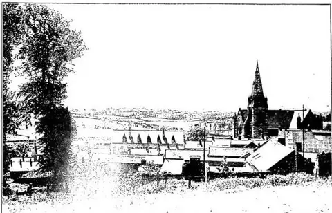 View of Dungannon, county Tyrone.