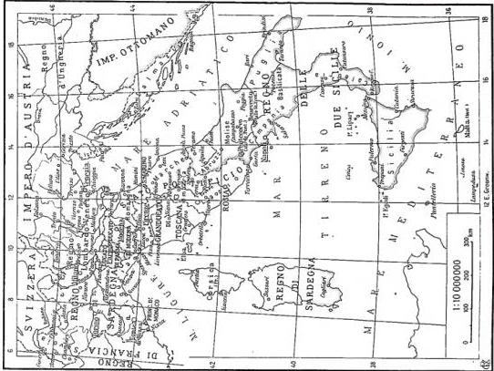 Italy in 1848