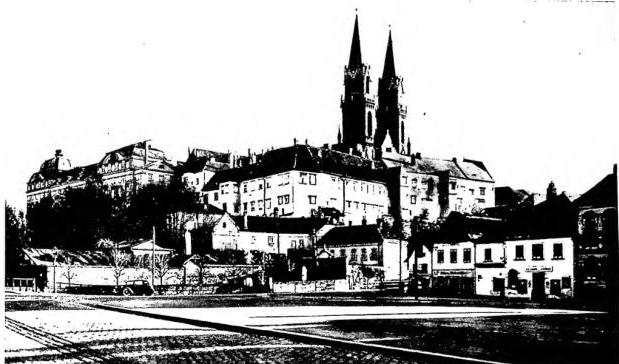 Above: VIEW OF THE ABBEY.