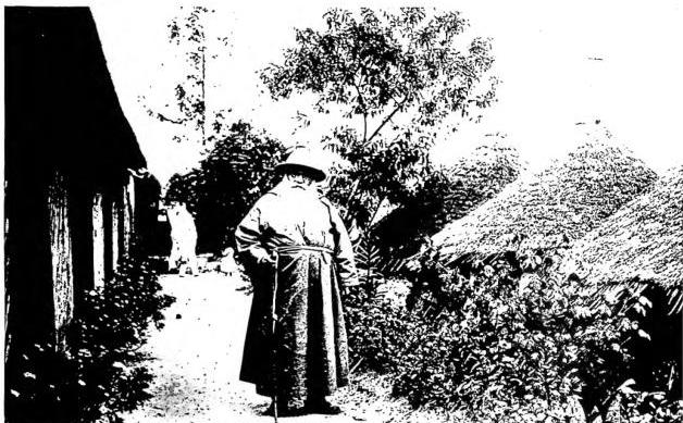 Above: CAPUCHIN FATHER CHAPLAIN OF THE LEPROSARIUM OF HARAR.