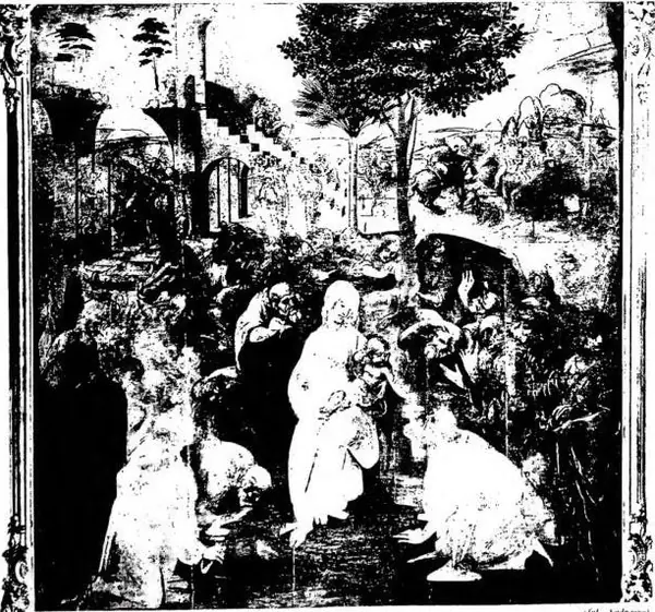 ADORATION OF THE MAGI - Florence, Uffizi.