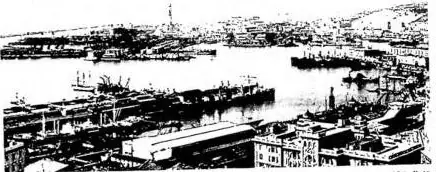 Above left: PORT OF GENOA. Above right: PANORAMA FROM THE PORTOFINO VETTA ROAD - Camogli. Below left: PANORAMA OF IMPERIA. Below right: RIVIERA DI LEVANTE FROM THE PINETA DELLE LAGORE - Levanto.