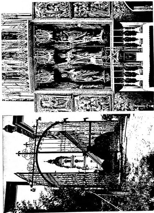 Left: CHURCH OF THE ABBEY OF ST. FLORIAN, built by C. Antonio Carlone (1686).