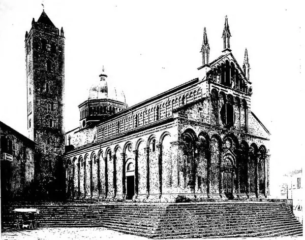 CATTEDRALE. Opera di Enrico da Campione (1228) - Massa Marittima.