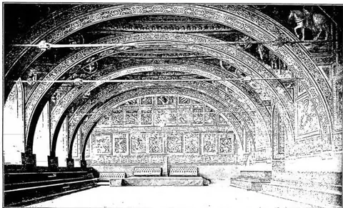 Hall known as "Dei Notari" (early 13th century) - Perugia, Palazzo dei Priori.