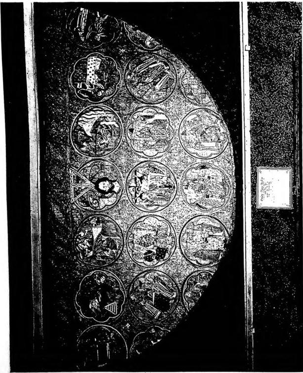 EMBROIDERED COPE, GIFT OF NICHOLAS IV TO ASCOLI (1288-92) - Ascoli Piceno, Pinacoteca.