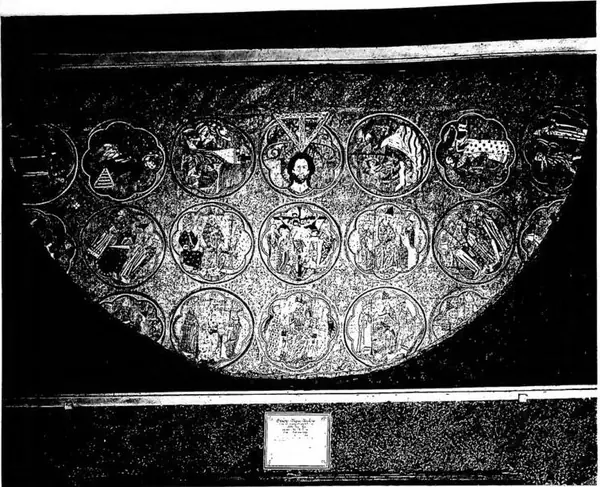 EMBROIDERED COPE, GIFT OF NICHOLAS IV TO ASCOLI (1288-92) - Ascoli Piceno, Pinacoteca.
