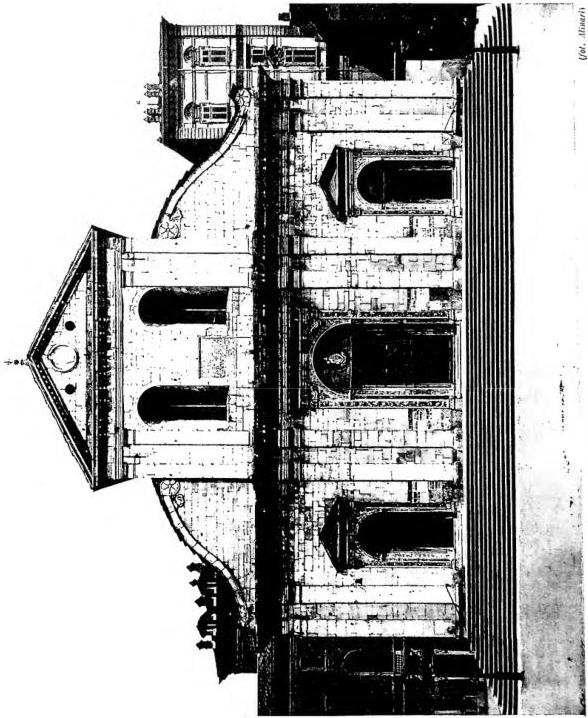 FACADE OF THE CATHEDRAL OF S. GIOVANNI (1498) - Turin.