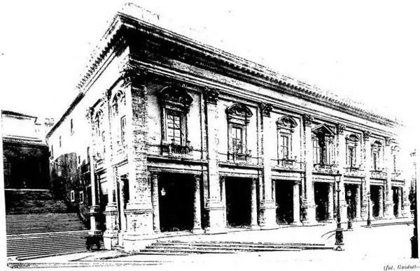 THE PALAZZO DEI CONSERVATORI ON THE CAMPIDOGLIO - Rome