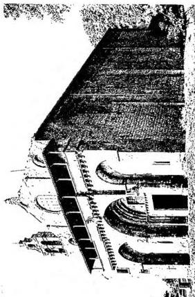 Above left: UPPER CHURCH, interior restored in the 13th cent. - S. Flaviano. Above right: FAÇADE AND SIDE (1262) - S. Flaviano. Below left: LOWER CHURCH begun in 1032, restored in the 14th cent. - S. Flaviano. Below right: PORTA S. LUCIA and entrance to the Collegio delle Benedettine.