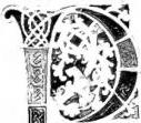 Above left: INCIPIT OF ORDO I (late 11th cent.) - Vatican Library, cod. Ottob. lat. 312, f. 137v.