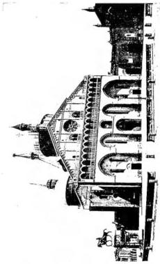 Above left: CHURCH OF THE ABBEY OF PRAGLIA, begun in 1490 on a design by Tullio Lombardo and completed in 1548 - Padua.