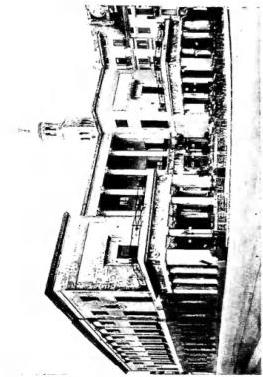 In alto a destra: FACCIATA DELLA BASILICA DEL SANTO (sec. XIV). A sinistra il monumento al Gattamelata, opera di Donatello - Padova. In basso a sinistra: ESTERNO DELLA CHIESA DI S. GIUSTINA (sec. XVI) - Padova. In basso a destra: CAFFÈ PEDROCCHI, Arch. G. Jappelli (1819-42) - Padova.