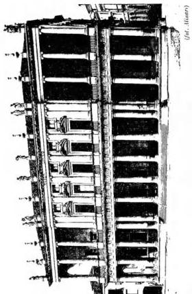 Above left: VILLA CALLED «LA ROTONDA» (1552) - Vicenza. Above right: CHIERICATI PALACE (1566), now Civic Museum - Vicenza.