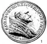 PORTRAITS OF THE POPES REPRODUCED ON MEDALS STRUCK DURING THE INDIVIDUAL PONTIFICATES. 1. Paul V; 2. Gregory XV; 3. Urban VIII; 4. Innocent X; 5. Alexander VII; 6. Clement IX; 7. Clement X; 8. Innocent XI; 9. Alexander VIII; 10. Innocent XII; 11. Clement XI; 12. Innocent XIII - Medagliere Vaticano.