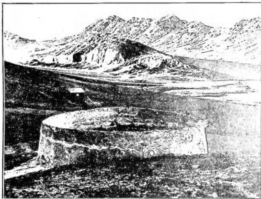 PERSIA - The Tower of Silence, where the Persians deposit their dead. Tehran (surroundings).