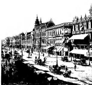 Above left: AVENIDA CENTRAL I of Rio de Janeiro. Above right: SANCTUARY OF N. S. DELLA PENHA - Rio de Janeiro. Below: PANORAMA of Rio de Janeiro.