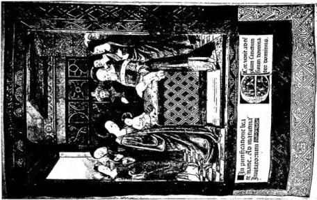 Left: PRESENTATION OF JESUS AT THE TEMPLE. Miniature from the Sacramentary of Ivrea commissioned by Bishop Warmund (10th cent.) - Ivrea, Biblioteca Capitolare, f. 32. Centre: PRESENTATION OF JESUS AT THE TEMPLE. Detail of the pulpit in S. Maria Novella (15th cent.) - Florence. Right: THE PRESENTATION OF JESUS AT THE TEMPLE. Miniature from the Breviary of René of Lorraine (late 15th cent.) - Paris, Bibliothèque du Petit Palais, ms. 42, f. 138.