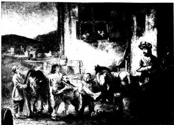 Above: THE GOOD SAMARITAN - Paris, Louvre. Below: THE SUPPER AT EMMAUS - Paris, Louvre.