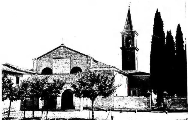 Above: PARISH CHURCH OF VERUCCHIO, dedicated to Sts. Francis and Martin (11th cent., rebuilt in 1865-74).