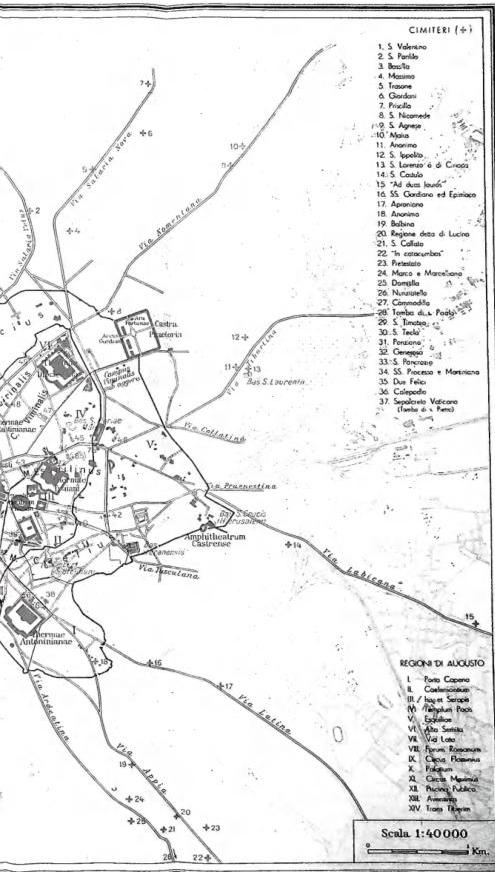 DIZIO OF THE 9TH CENT.: Augustan division of the city