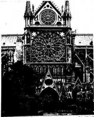 In basso a destra: ROSONE DELLA CHIESA DI S. AGOSTINO (sec. XIV) - Palermo.
