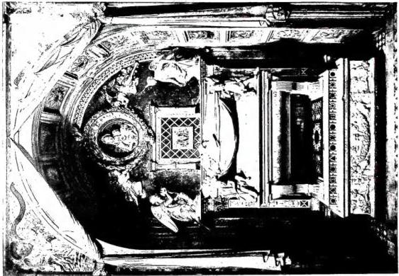 Left: MONUMENT TO LEONARDO BRUNI, by B. Rossellino - Florence, church of S. Croce.