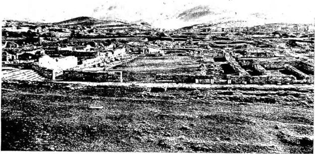 Above: URBAN BASILICA seen from the west - Salona. Below: CEMETERIAL BASILICA of Monastirine seen from the east.