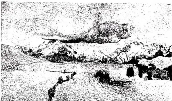 In alto: LA NATURA. Parte di un trittico allegorico Della natura, della vita e della morte (1894-99) - S. Moritz, Museo Segantini. In basso: «LE DUE MADRI» - Milano, Galleria d'arte moderna.