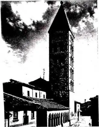 In alto a sinistra: ESTERNO DELLA CHIESA ROMANICA DI S. STEFANO (sec. XIII) - Segovia. In alto a destra: INTERNO DELLA CATTEDRALE (sec. XVI) - Segovia. In basso: VEDUTA DELLA CATTEDRALE (sec. XVI) - Segovia.