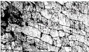 8. 1. OPUS PELASGICUM - Alatri, mura dell'acropoli; 2. OPUS QUADRATUM - Roma, mura dette Serviane (378-353 a. C.); 3. OPUS INCERTUM - Palestrina, terrazza nostruttiva (età di Silla); 4. OPUS RETICULATUM - Roma, mausoleo di Augusto; 5. OPUS LATERICIUM - Roma, Domus Aurea (a destra di età neroniana, a