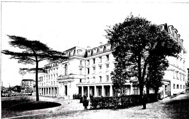 Above: SEMINARY OF PHILOSOPHY - Issy. Below: SEMINARY OF THEOLOGY. The garden designed by A. Le Nôtre (17th cent.) was the property of Margaret of Valois - Issy.