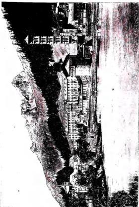 Above left: THE LITTLE CHURCH OF S. GIACOMO AT BRIGELS. Above right: VIEW OF ST. MORITZ-BAD.