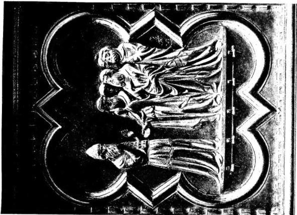 THE ANGEL ANNOUNCES THE BIRTH OF ST. JOHN THE BAPTIST TO ZACHARIAS and ZACHARIAS STRUCK DUMB.
