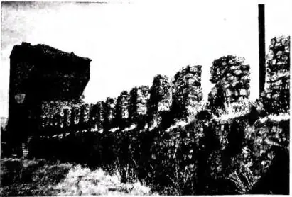 Above left: CHURCH OF S. MARIA DELLA CONSOLAZIONE, built by Cola di Matteuccio da Caprarola, perhaps on a design by Bramante (1508-24) - Todi. Below left: REMAINS OF ROMAN WALLS, with medieval superimpositions. Right: FACADE OF THE CATHEDRAL (13th cent.). The upper rose window is from 1520.