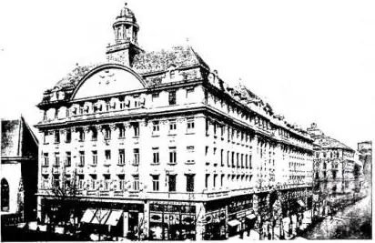 Above left: HOUSE OF THE PIARISTS in Budapest. Above right: GARDEN FACADE of the Castle of Sâmuputak, the so-called Perényi wing (ca. 1530). At centre left the Old Tower. Below left: CITY OF FIVE CHURCHES stormed by the prince of Baden (Oct. 1686). Engraving after a drawing by G. De Rossi - Milan, B
