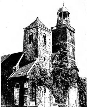 Above left: CHURCH OF S. NICOLA begun in the 12th cent., remodelled in the 15th cent. Above right: CHURCH OF S. MARIA. The Romanesque cloister (12th cent.) after the restoration of 1903. Below: VIEW OF OLDENZAAL.
