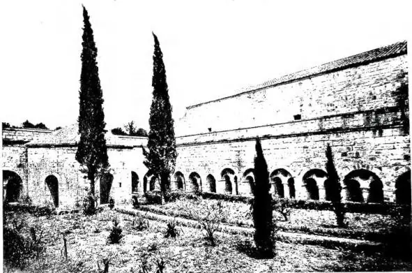 Above: THE ABBEY CLOISTER (1160-75) - Thoronet. Below: THE ABBEY DORMITORY (1160-75) - Thoronet.
