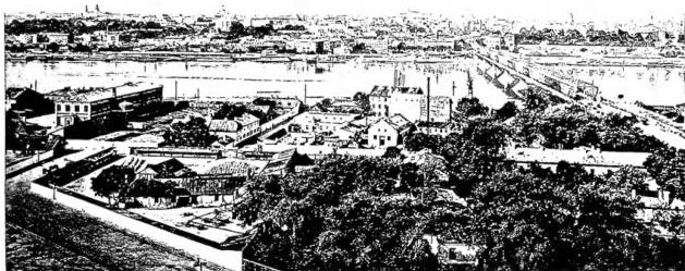 Above: PANORAMA OF THE CITY.